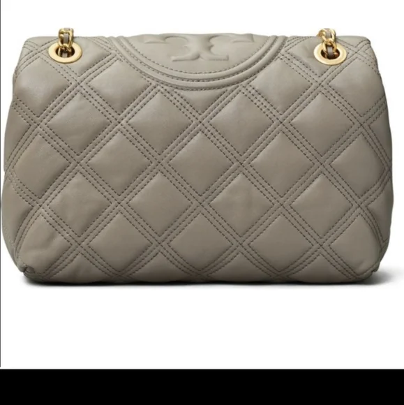 Tory Burch Fleming Soft Quilted Lambskin Convertible Shoulder Bag